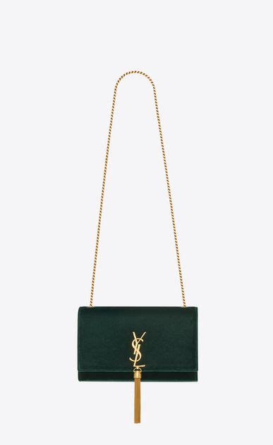 ysl green bag|ysl handbags with tassel.